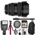 thumbnail image 1 of Sony FE 12-24mm f/2.8 GM Lens - Video Kit +  Flash - 64GB Accessory Bundle (International Version), 1 of 9