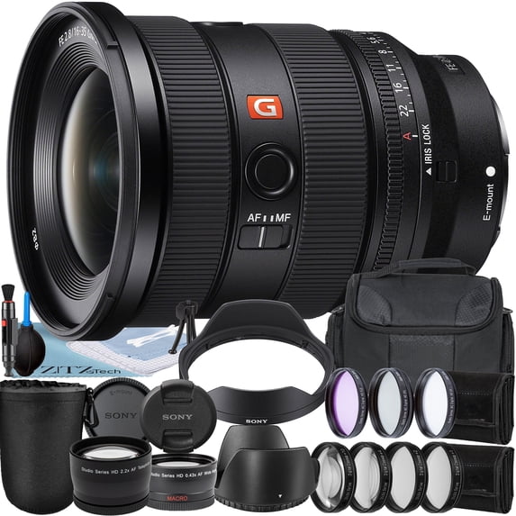 Sony FE 16-35mm f/2.8 GM II Lens with Wideangle + Filter Kit + ZeeTech Accesory Professional Bundle (International Version)