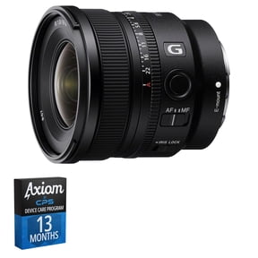 Sony FE 16mm f/1.8 G Lens, Black - SEL16F18G + 13-Month Axiom Care