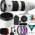 thumbnail image 1 of Sony FE 200-600mm F5.6-6.3 G OSS Lens Full Frame Super Telephoto Zoom SEL200600G Professional Lens Bundle with UV FLD CPL Filter Kit + Photo Video Editing Software Kit and Deco Gear Accessories Set, 1 of 9