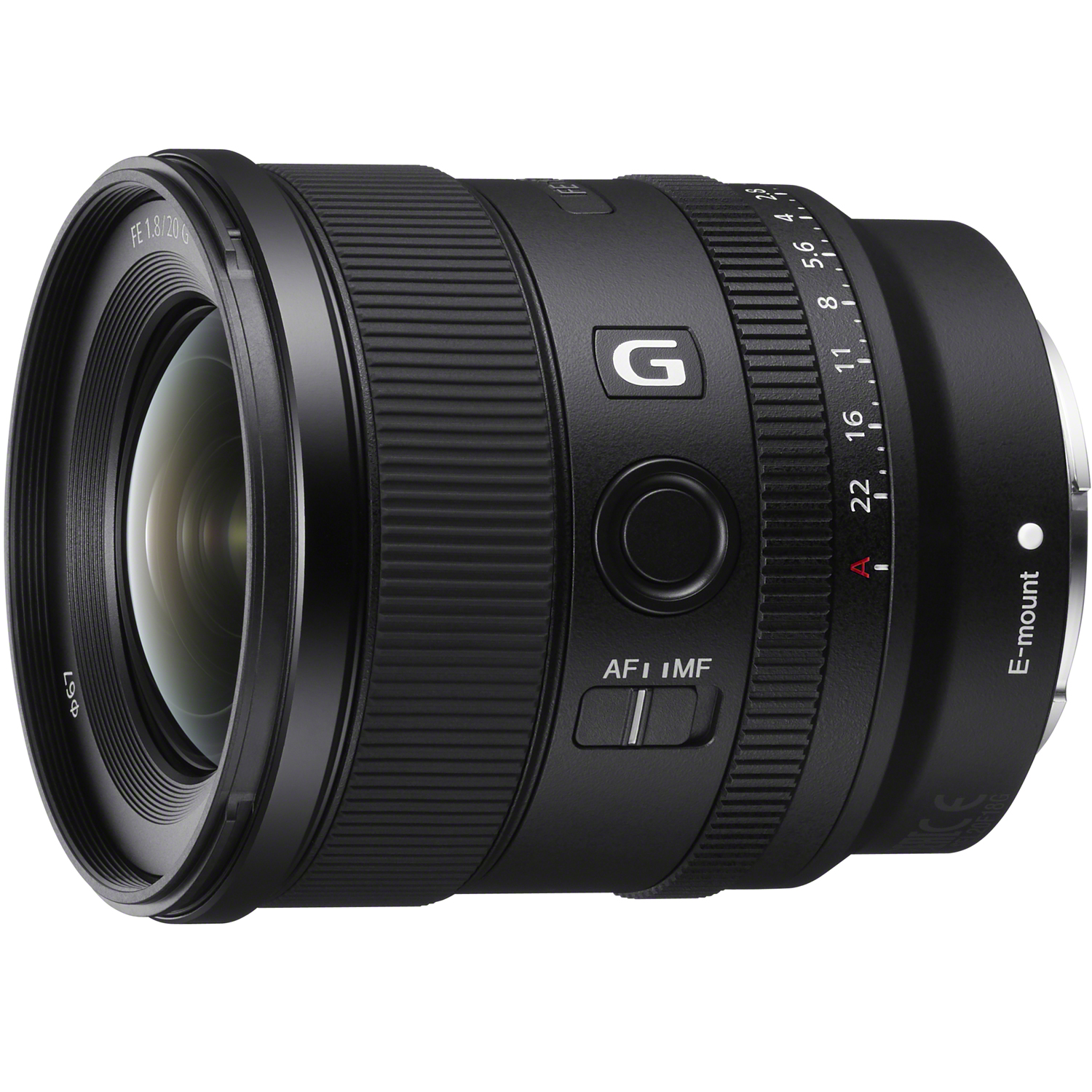 Sony FE 20mm F1.8 G Full Frame Large Aperture Ultra Wide Angle G Lens SEL20F18G - image 1 of 11