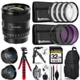 thumbnail image 1 of Sony FE 20mm f/1.8 G Lens - 3 Lens Kit + Tripod + Backpack - 32GB Accessory Bundle, 1 of 7