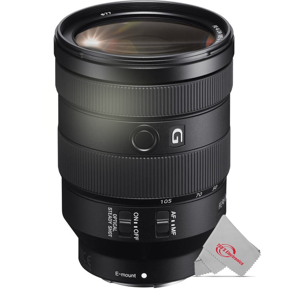 Sony FE 24-105mm f/4 G OSS Wide Angle Zoom Lens for Sony E Mount