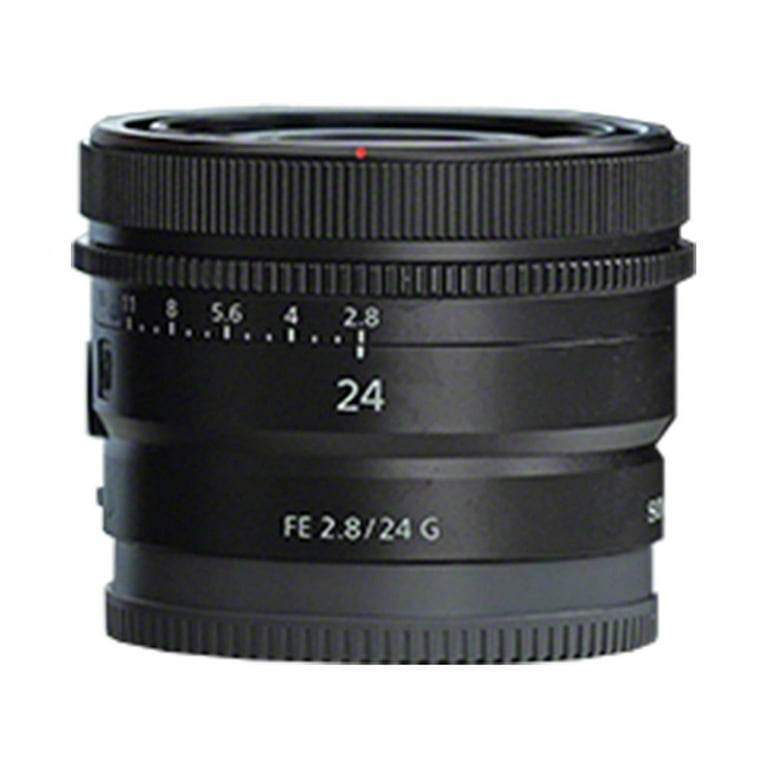 Sony FE 24mm f/2.8 G Lens SEL24F28G - Walmart.com