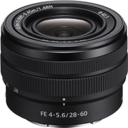 سوني FE 28-60mm F4-5.6 Full Frame Compact E-mount Zoom Lens SEL2860