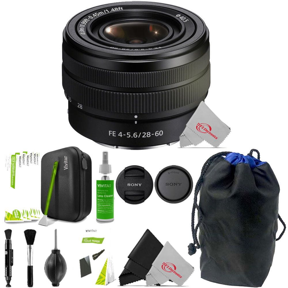 Sony FE 28-60mm f/4-5.6 Full-Frame Compact Zoom Lens + Sony FE 28-60mm f/4-5.6 Full-Frame Compact Zoom Lens +