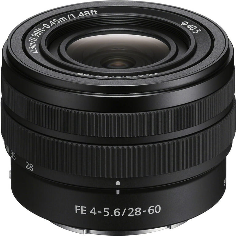 Sony FE 28-60mm f/4-5.6 Lens - SEL2860 - Walmart.com