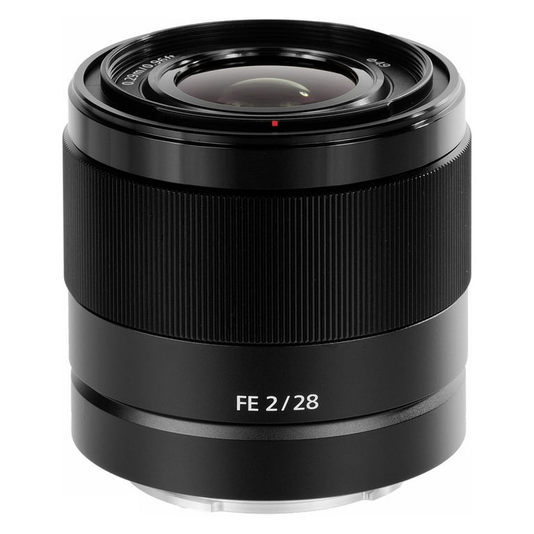 Sony FE 28mm f/2 Lens, Wide-Angle, Full-Frame E-Mount, Fast
