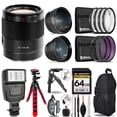 thumbnail image 1 of Sony FE 35mm f/1.8 Lens -3 Lens Kit + Slave Flash + Tripod - 64GB Accessory Bundle, 1 of 7
