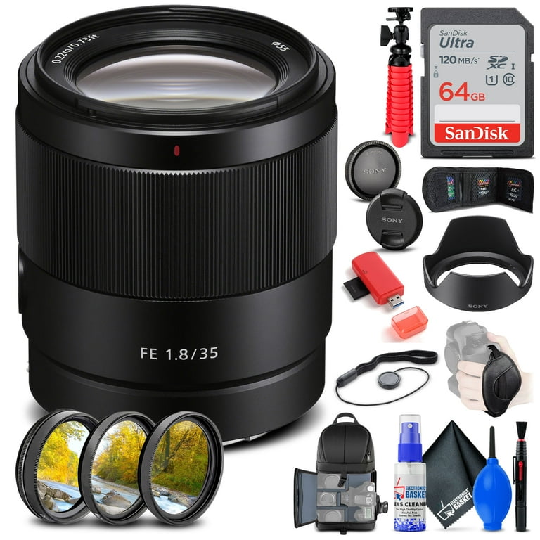 Lensa Sony Sony 35mm Nd Filter Sony FE 35mm Standard Prime Lens