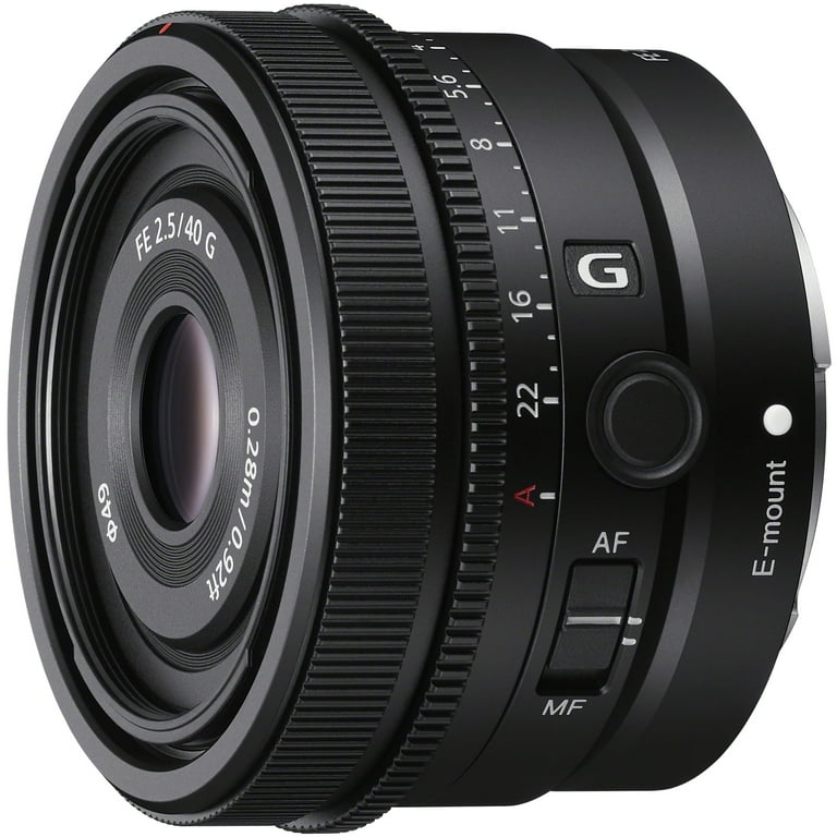 SONY FE 40mm F2.5 G レンズ 新製品レビュー：ソニーFE 40mm F2.5 G - デジカメ Watch