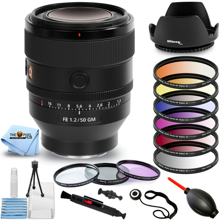 Sony FE 50mm f/1.2 GM Lens SEL50F12GM - 15PC Accessory