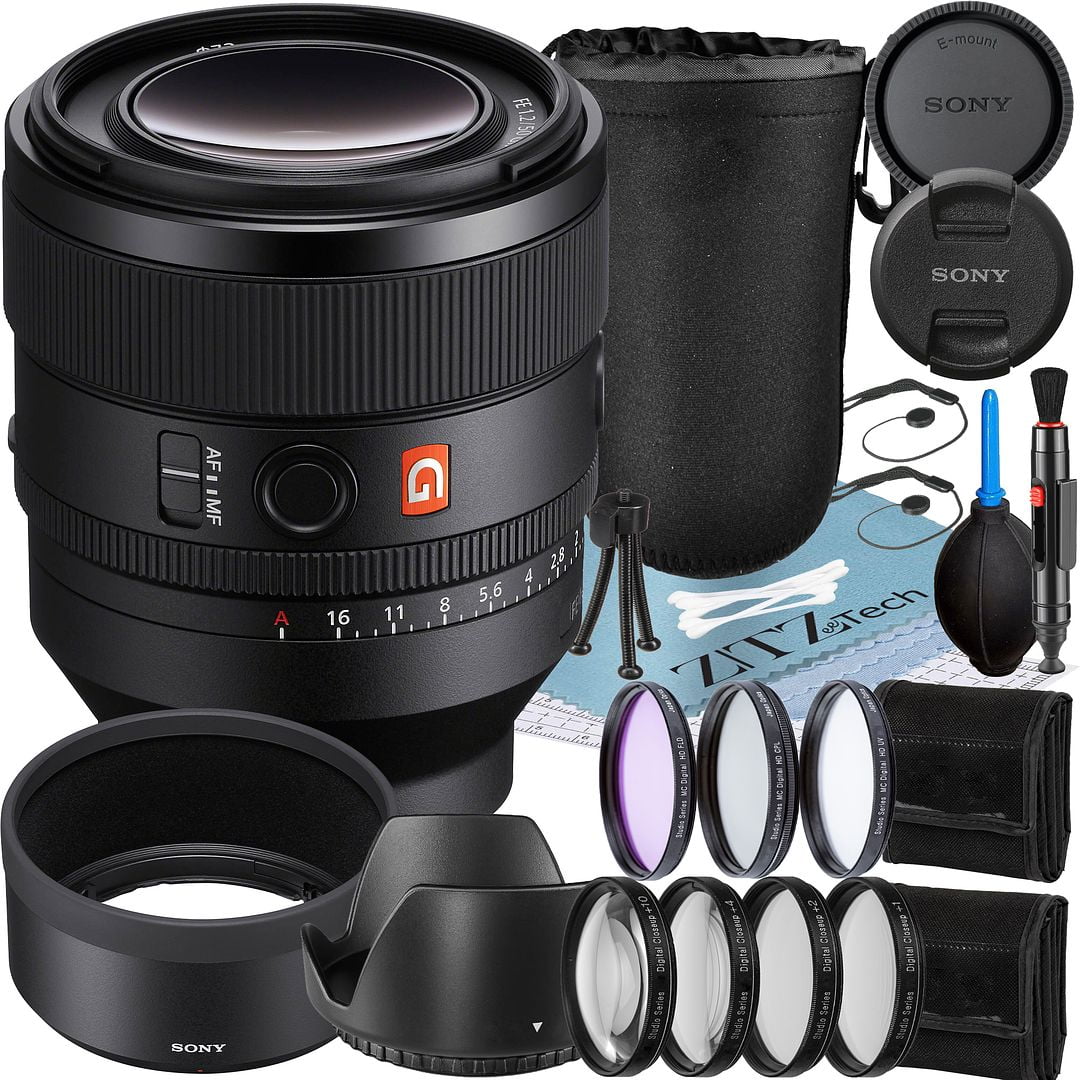 Sony Camera Lens FE 50mm f/1.2 GM with Filter Kit + ZeeTech