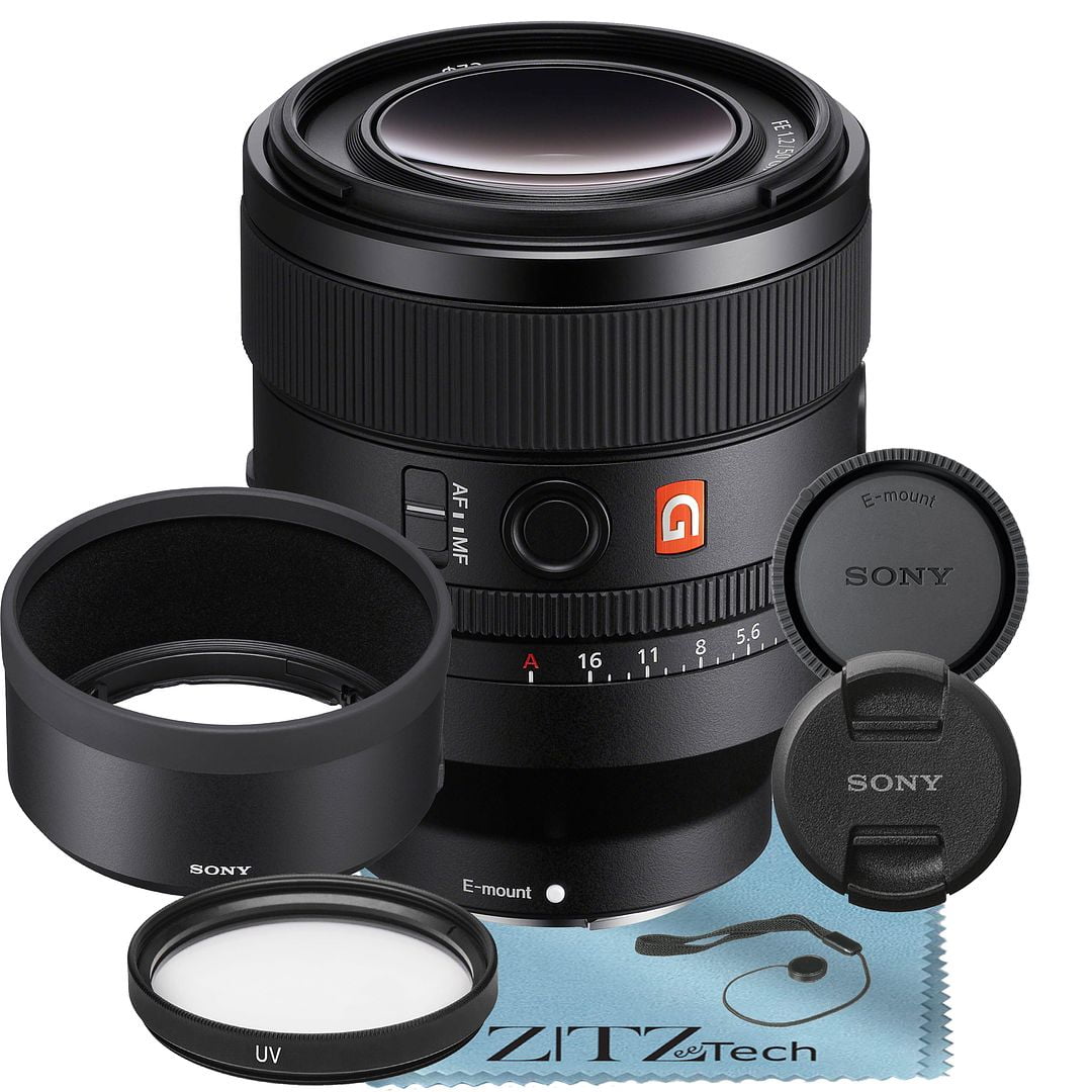 Sony FE 50mm f/1.2 GM Lens with UV Filter + ZeeTech Accesory Cloth