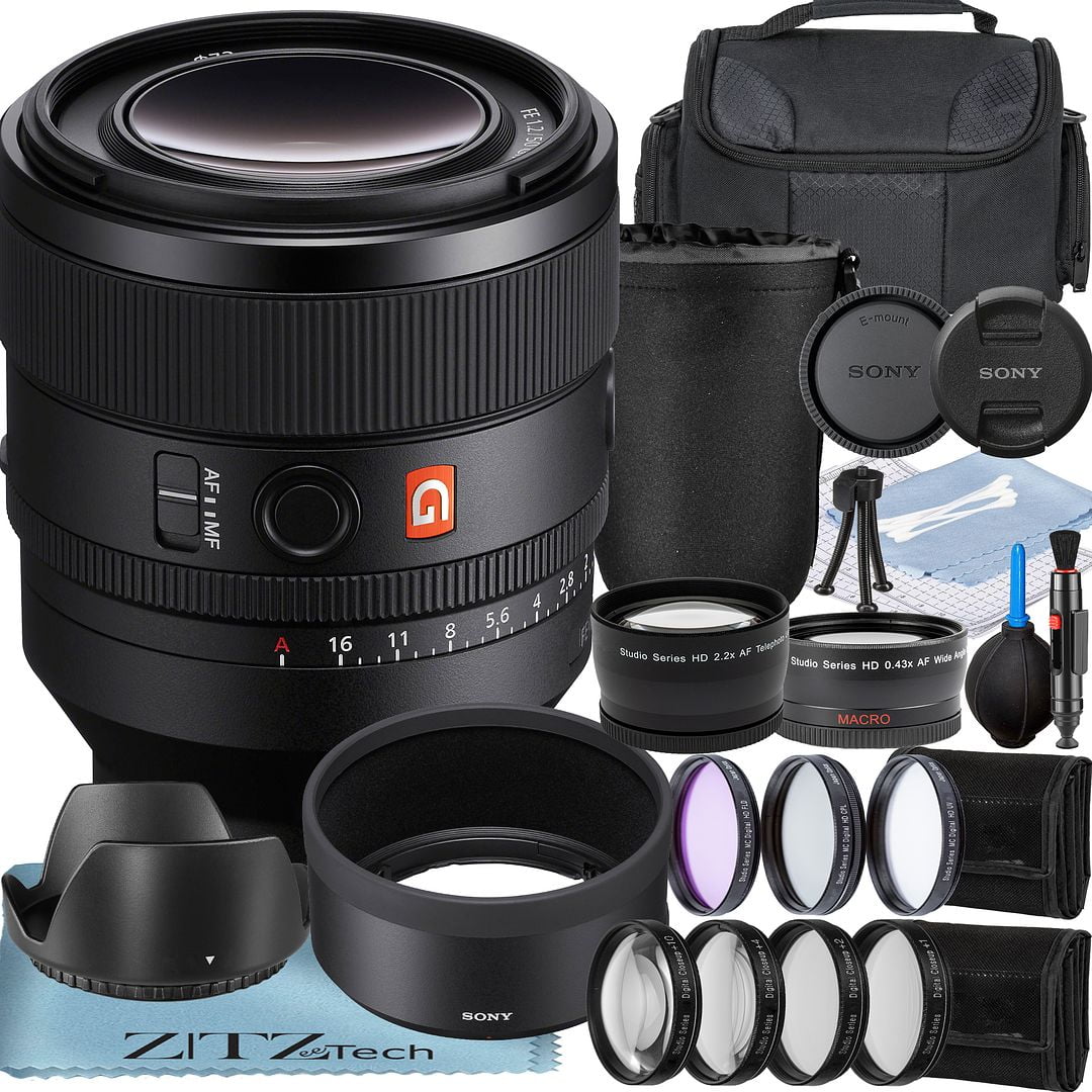 Kit 　SEL50 F1.2GM Sony FE 50mm f/1.2 GM Lens with Wide angle + Filter Kit +