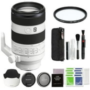 Sony FE 70-200mm F2.8 GM OSS II (SEL70200GM2) Full-Frame Telephoto Zoom G Master Lens Bundle with 77MM Protection -Digital HD Filter & Advanced Accessory | 70-200mm Sony Lens