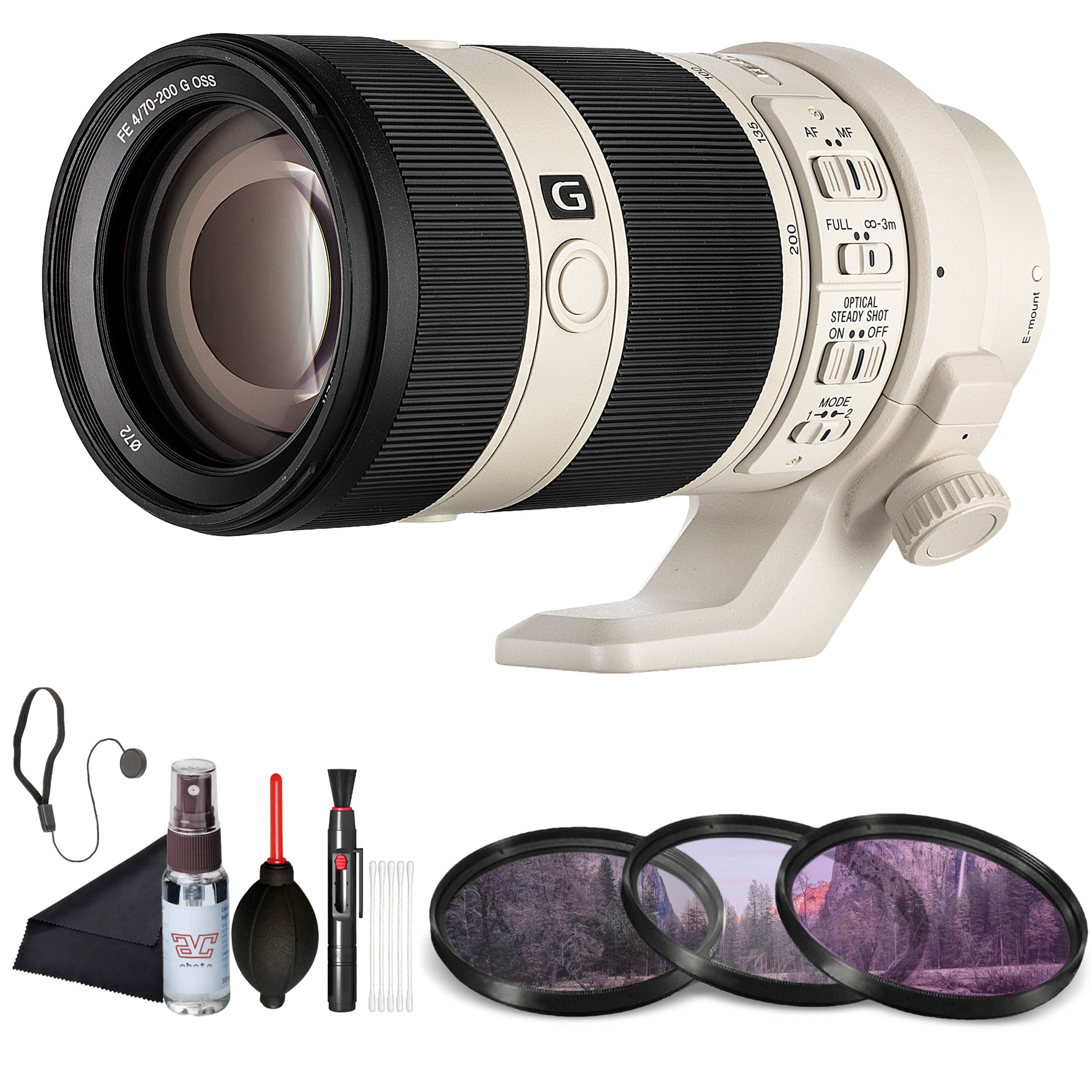 Sony FE 70–200mm F4 G OSS Telephoto Zoom Lens (SEL70200G) – Full