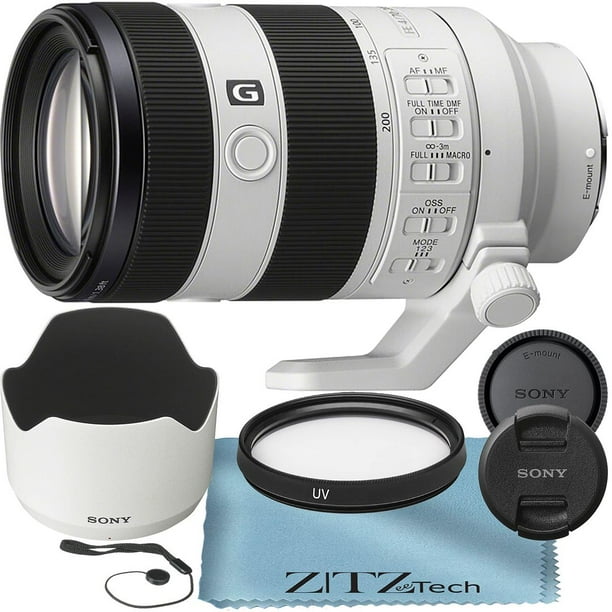 Sony FE 70-200mm F4 Macro G OSS II Lens with UV Filter +