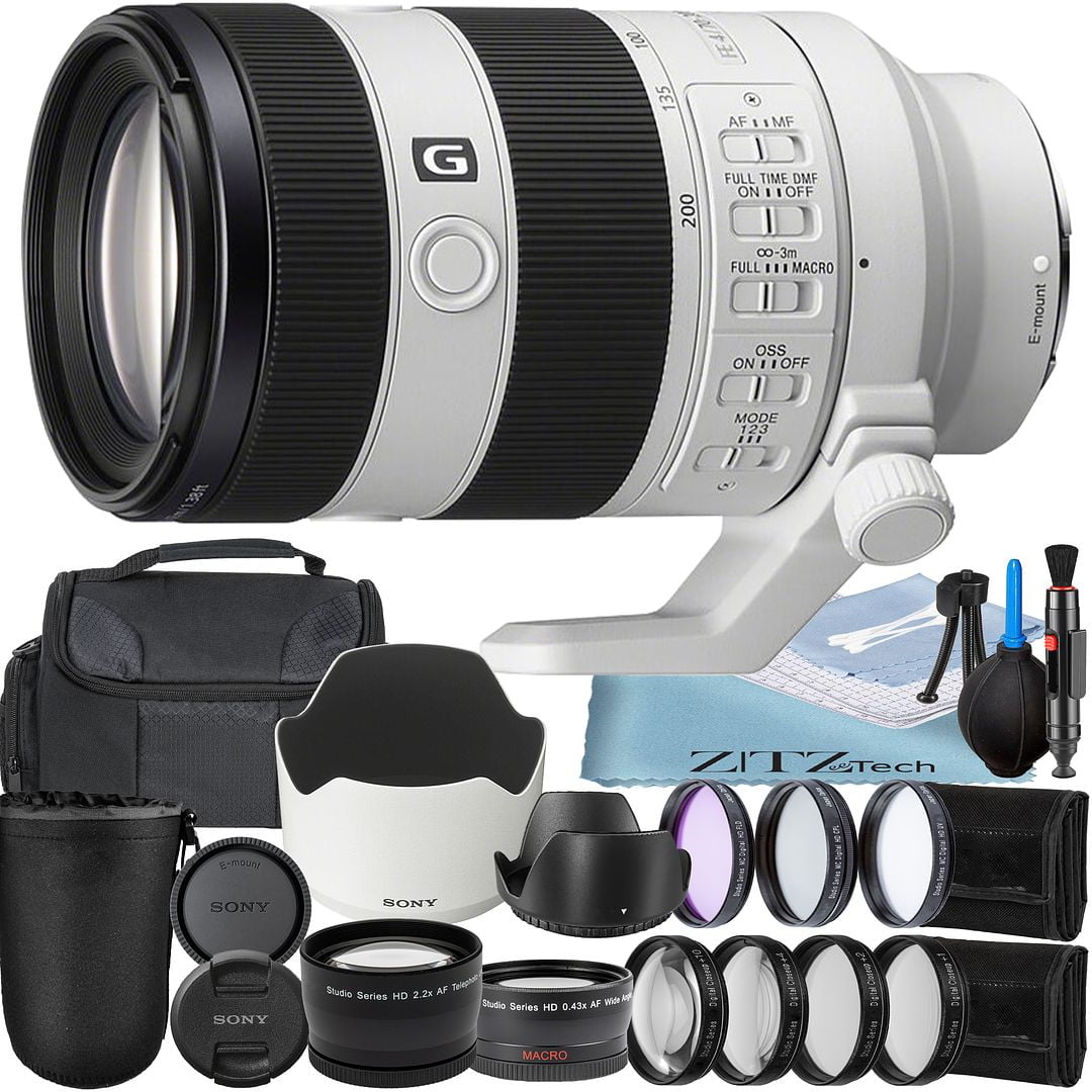 Sony FE 70-200mm F4 Macro G OSS II Lens with Wideangle + Sony FE 70-200mm F4 Macro G OSS II Lens with Wideangle +
