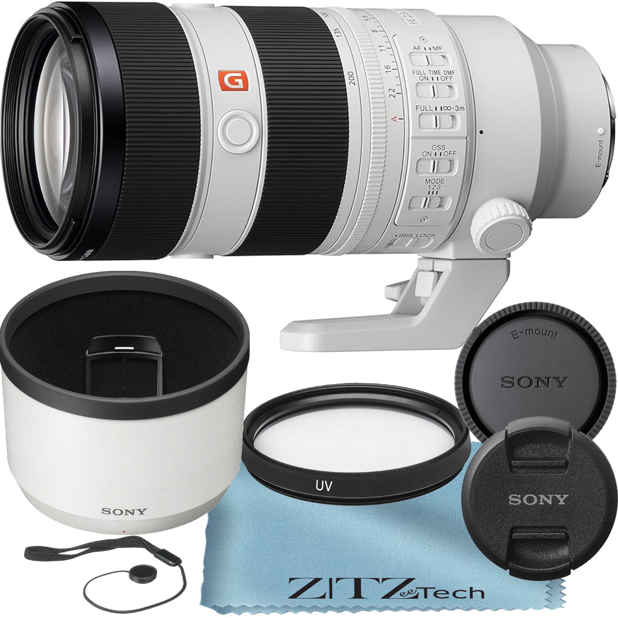 Sony FE 70-200mm f/2.8 GM OSS II Lens with UV Filter +