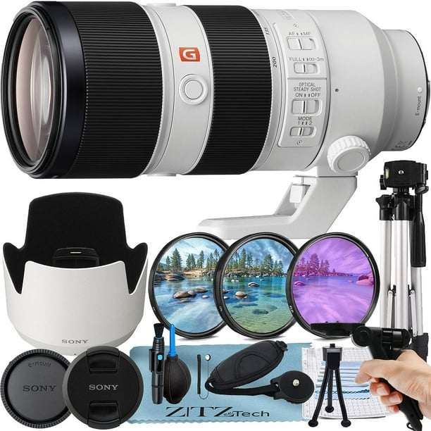Sony FE 70-200mm f/2.8 GM OSS Lens with Tripod + 3 Pieces Sony FE 70-200mm f/2.8 GM OSS Lens with Tripod + 3 Pieces