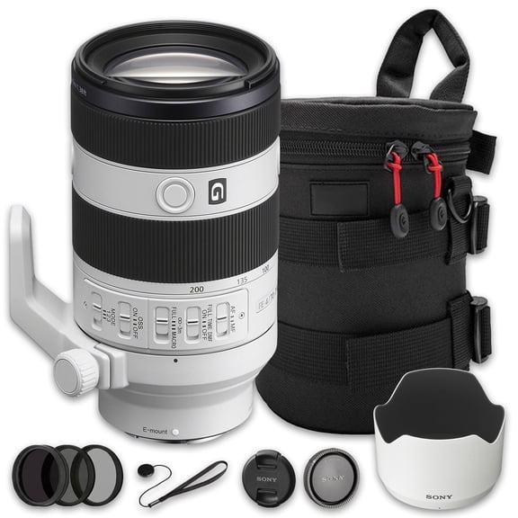 Sony FE 70-200mm f/4 G OSS II Macro Telephoto Zoom | Close-Focus with Optical Stabilization