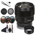 thumbnail image 1 of Sony FE 85 mm F1.8 Standard Telephoto Prime Lens – Lightweight Portrait Optics, Smooth 9-Blade Bokeh SEL85F18/2, Filter Kit, Cap Keeper, Cleaning Kit, and More, 1 of 8