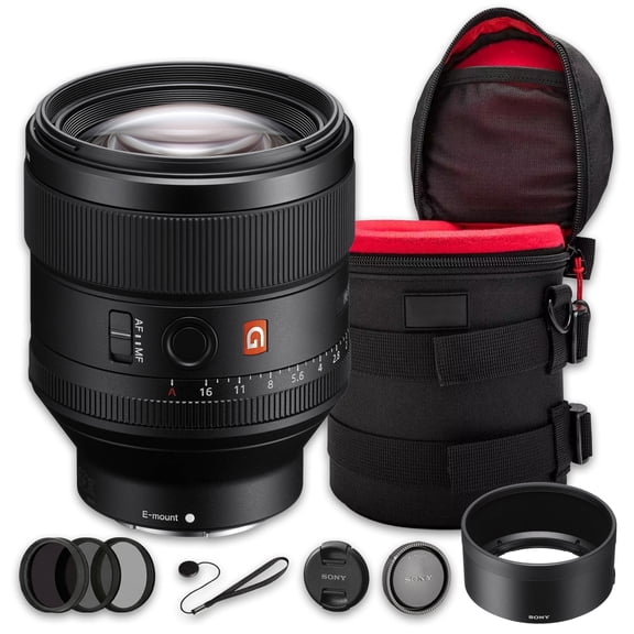 Sony FE 85mm f/1.4 GM Full-Frame E-Mount Portrait Lens | Premium
