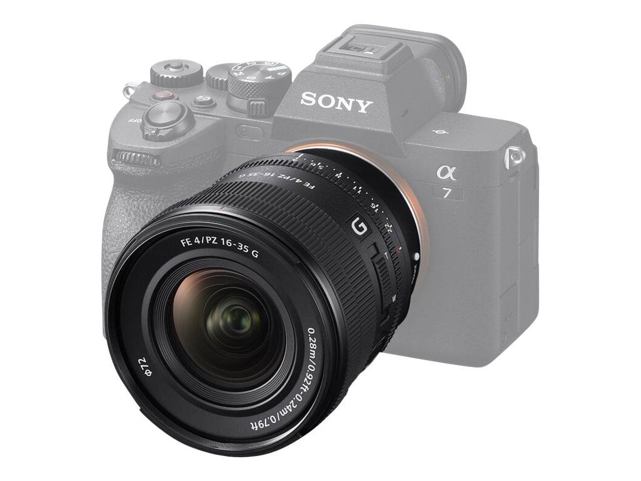 Sony FE PZ 16-35mm F4 G - Full-Frame Constant-Aperture Wide-Angle