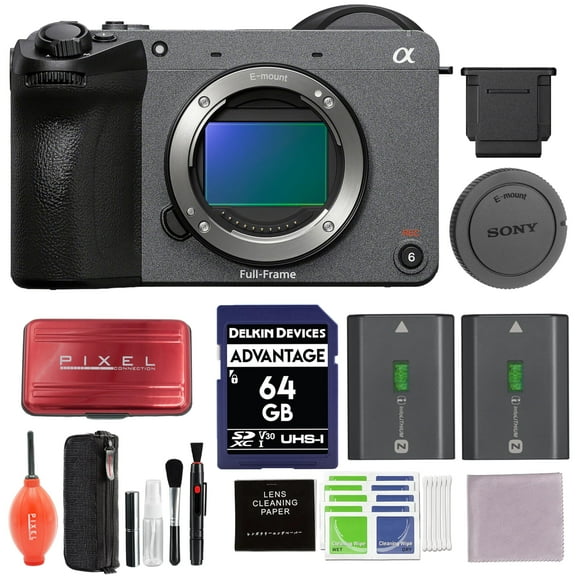Sony FX2 Digital Cinema Camera with Extra Battery, 64GB SD Card & More Additional Accessories