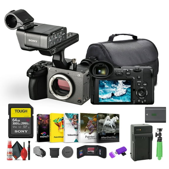 Sony FX2 Full-Frame Digital Cinema Camera with XLR Handle Bundle (International Model)