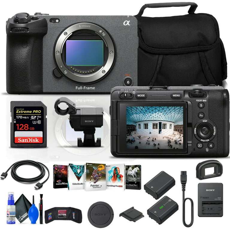 Sony FX3 Full-Frame Cinema Camera (Body Only) + 128GB Memory Card - Base  Bundle 
