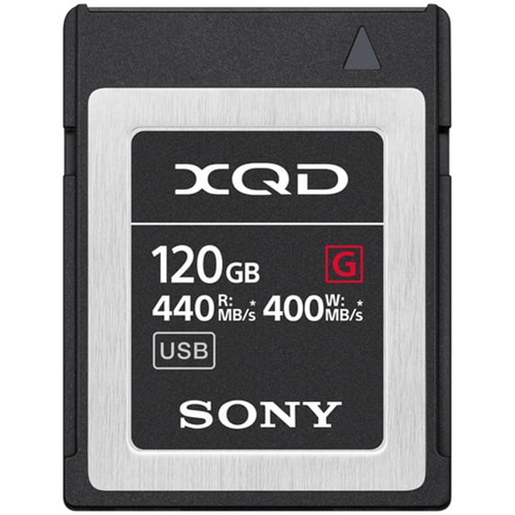 Sony Professional XQD G-Series 120GB Memory Card (QD-G120F)