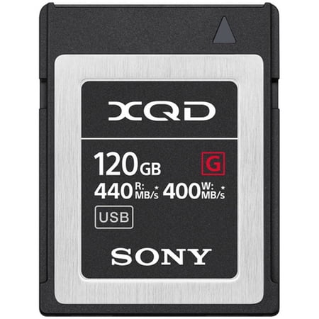 Sony - QDG120F/J 120GB XQD Memory Card