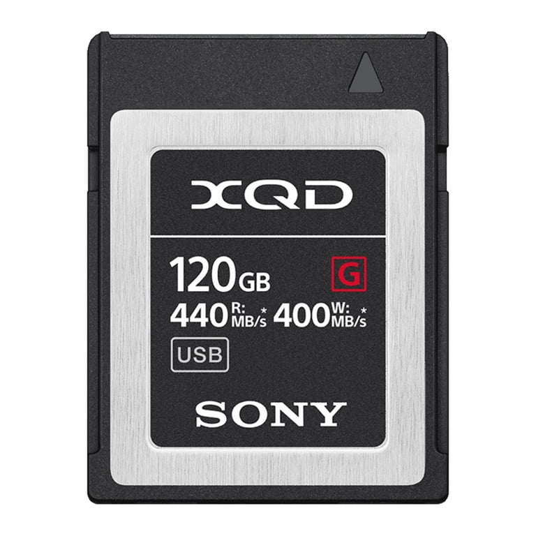 Sony XQDカード ３枚セット ケース・カードリーダー付 Sony G-series Qd-g120f - DSLR Compatible, 120 Gb XQD Flash Memory