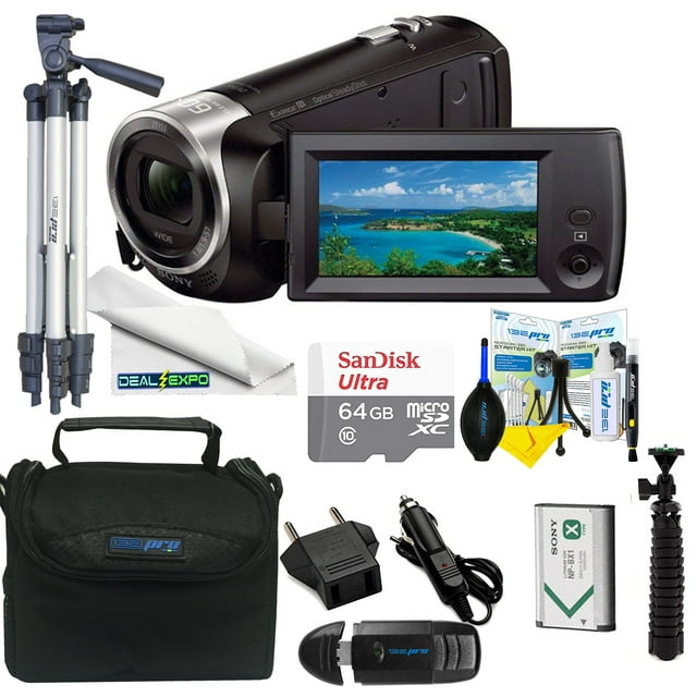 Sony HD Video Recording HDRCX405 HDRCX405/B Handycam Camcorder (Black