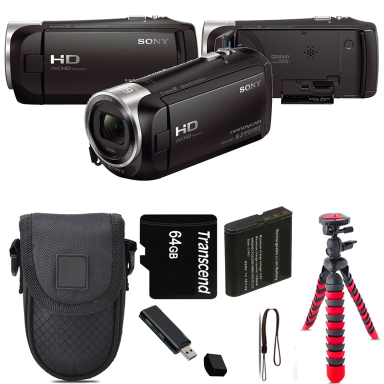Sony HDR-CX405 HD Handycam + Tripod + Case - 64GB Kit