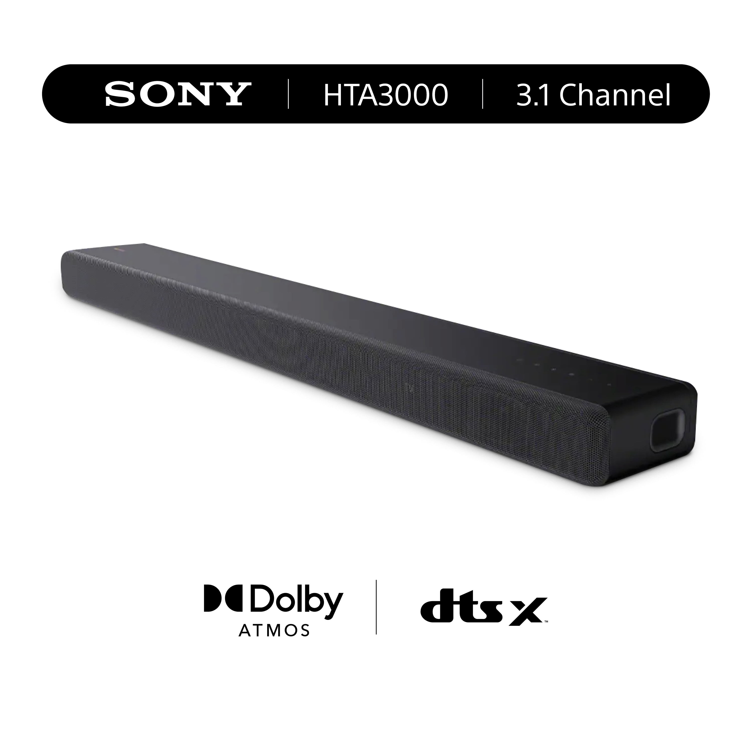 Dolby Atmos対応 サウンドバー SONY HT-A3000 Sony, Soundbar, HT-A3000, 3.1ch with Dolby Atmos & DTS:X - Walmart.com