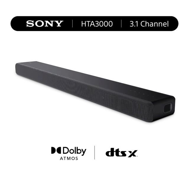 Sony HT-A3000 3.1ch Soundbar with Dolby Atmos & DTS:X