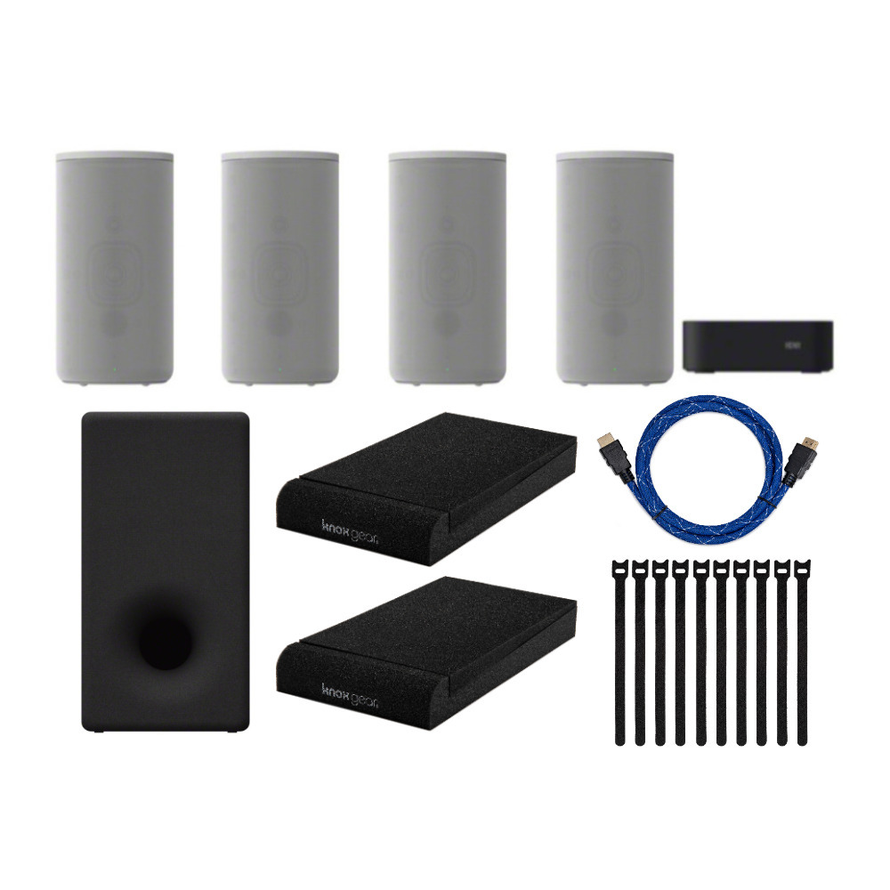 Sony HTA9 7.1.4Channel HighPerformance Home Theater Speaker System Bundle