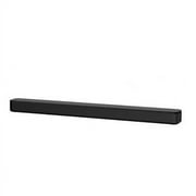 Sony HT-S100F 2.0ch Soundbar with Bass Reflex Speaker, Integrated Tweeter and Bluetooth, HTS100F, easy setup, compact, home office use with clear sound black