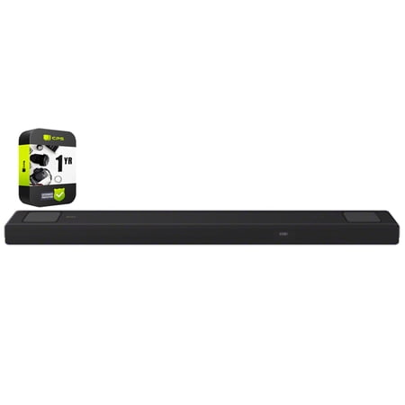Sony HTA5000 450W 5.1.2ch Dolby Atmos Soundbar Bundle with 1 YR CPS Enhanced Protection Pack