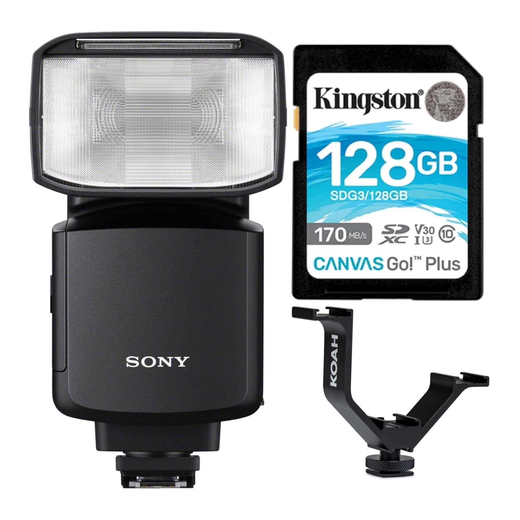 Sony HVL-F60RM2 Wireless Radio Flash with 128 SD Card Sony HVL-F60RM2 Wireless Radio Flash with 128 SD Card