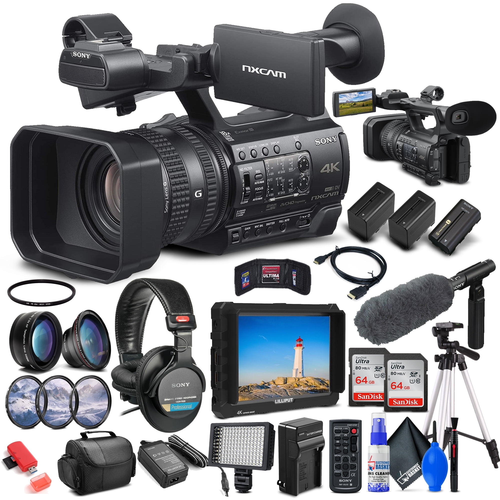 Sony HXR-NX200 Full HD NXCAM Camcorder PAL Sandisk Philippines Ubuy
