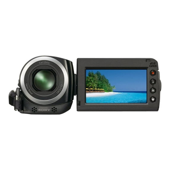 Sony Handycam HDR-CX100/B - Camcorder - 1080i - 2.36 MP - 10x optical zoom - Carl Zeiss - flash 8 GB - flash card - black