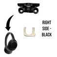 thumbnail image 1 of Sony Headphones WH-1000XM4 XM4 Hinge Swivel Replacement + U Metal Lock [Right Side] (Black) - Parts, 1 of 1