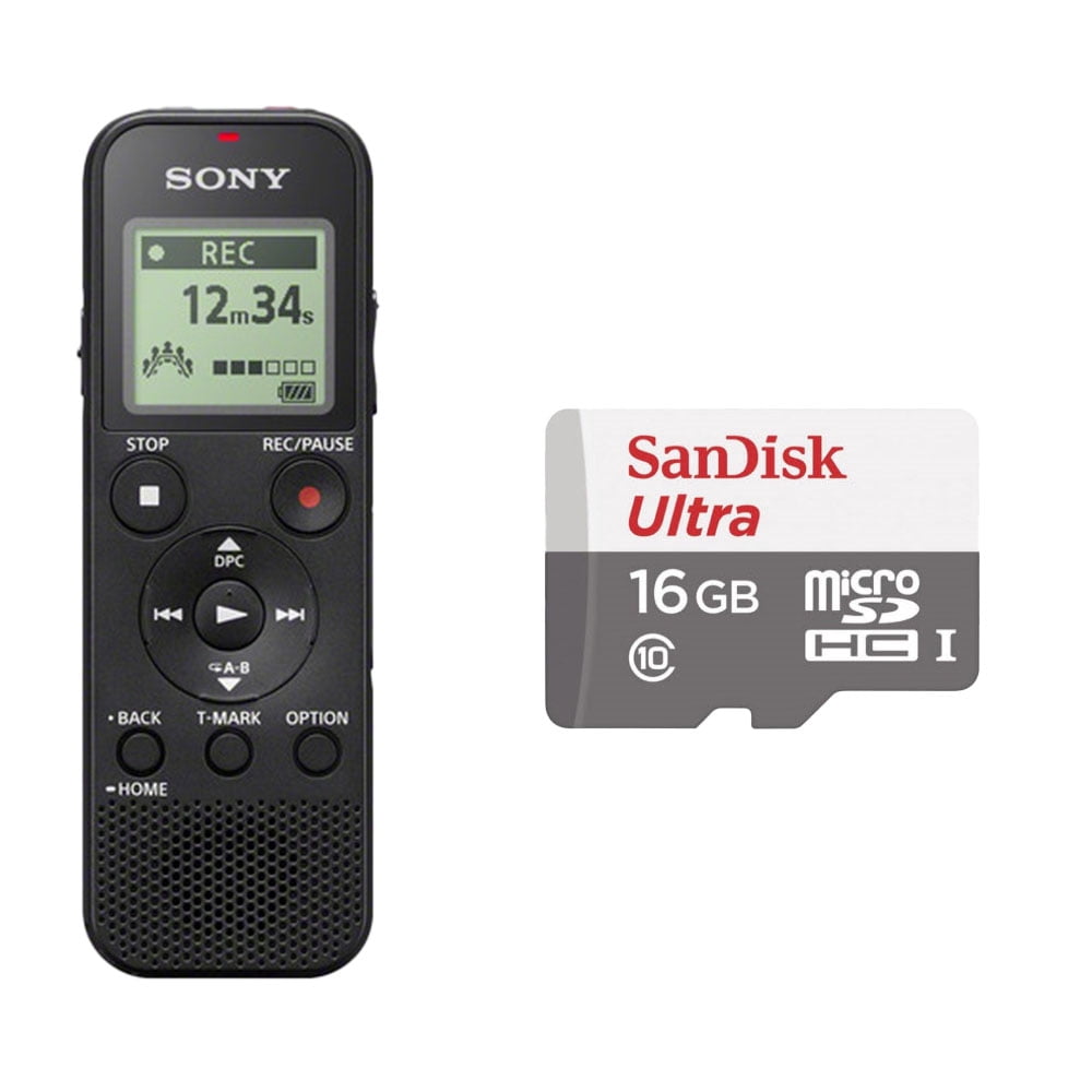 Sony ICD-PX370 Digital Voice Recorder w/ USB + 16GB Memory Card (International Version)