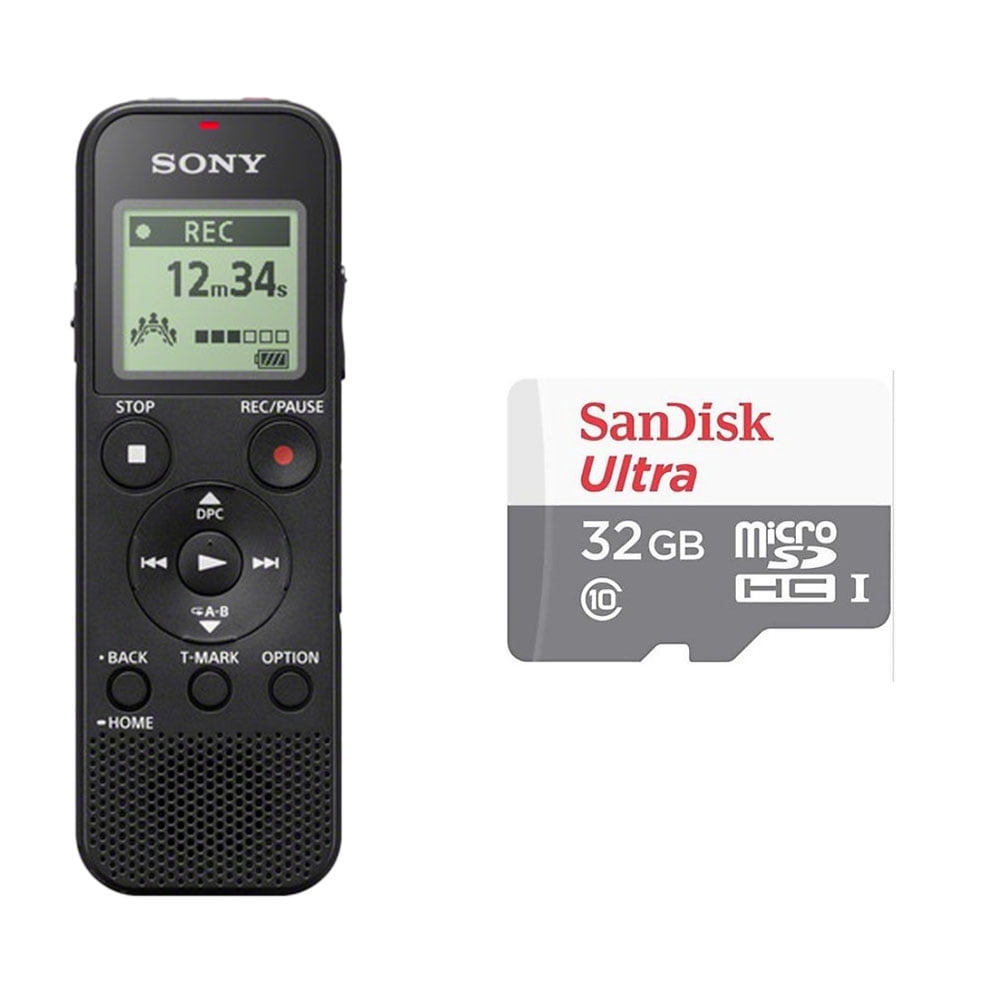 Sony ICD-PX370 Digital Voice Recorder w/ USB + 32GB Memory Card (International Version)