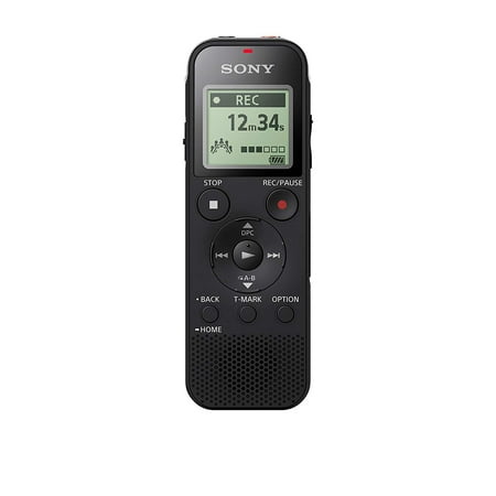 Sony ICD-PX470 4GB Standard Voice Recorder with USB, Black