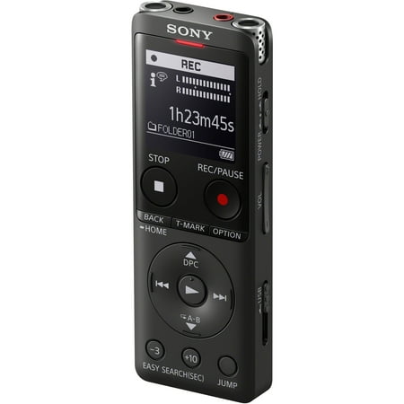 Sony - UX Series Digital Voice Recorder - Black